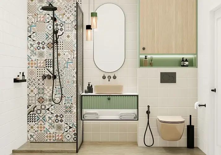 Design Art 3 Art Многоцветный WT36DST16 Матовая 30x60