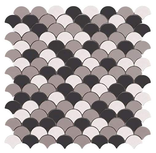 Мозаика Soul Black Mix (На Сетке) 30,7x31,7