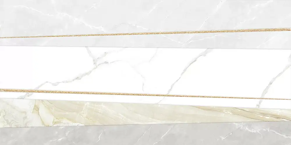 Декор Bayron Gold DW9BAO09 Глянцевая 25x50