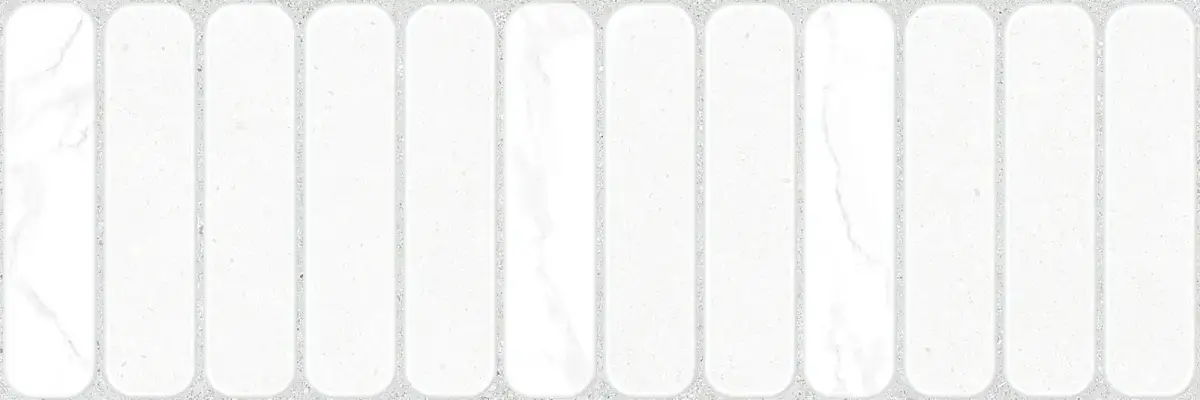 Amarant Белая Мозайка TWU3090AMT37R Матовая 30x90