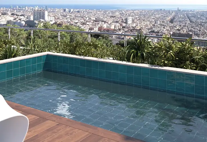 Spa&Pools Colonial Blue 31565 Глянцевый Керамогранит 15x15