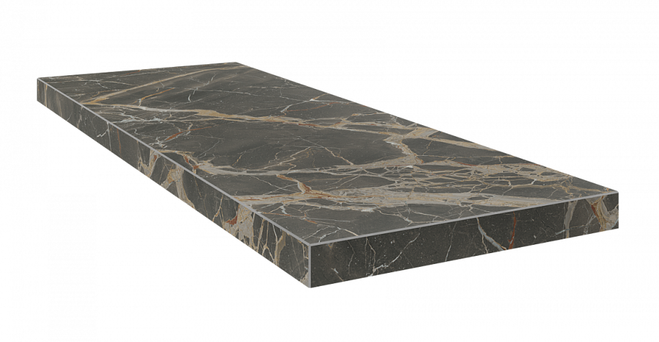 Ступень угловая правая Помпеи Браун / Pompei Brown Scal.90 Ang.Dx 33x90