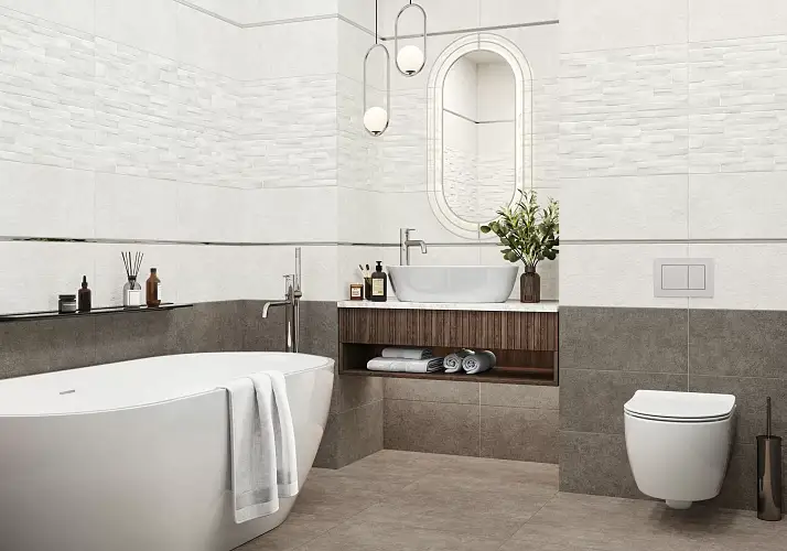 Discover Серый TWU2550DCV04 Матовая 24,9x50