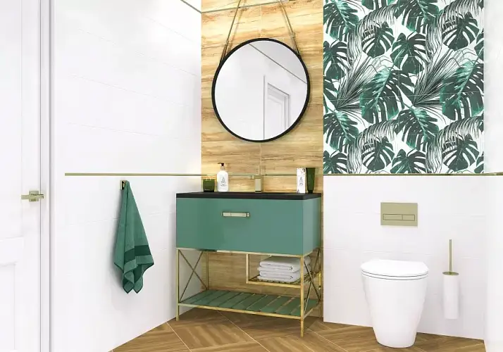 Панно Paradise S/3 SW9PAR55 (из 3-х плиток) Глянцевая 50x75