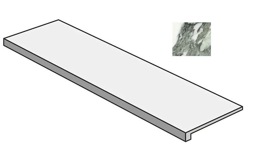 Бордюр Calacatta Green G.One Tor.Sq. CH02GT2 33x120