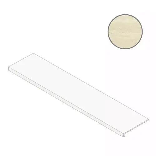 Ступень фронтальная Charme Advance Alabastro White Scal.120 Front Cer 620070001995 33x120