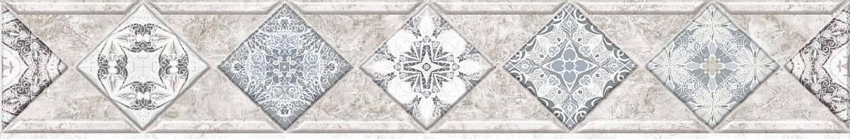 Бордюр Trevis Бежевый BWU58TVS404 Матовый 8,2x50