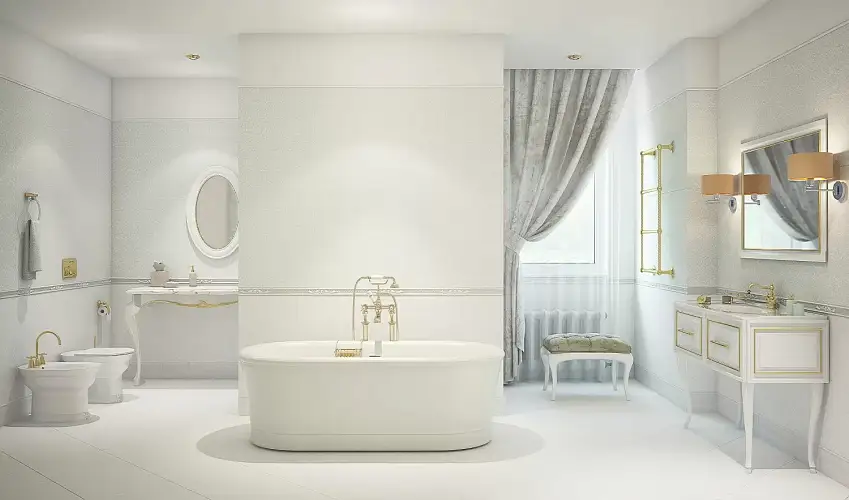 Бордюр Royal Verona BW0VER15 Глянцевая Рельефная 6x25,3