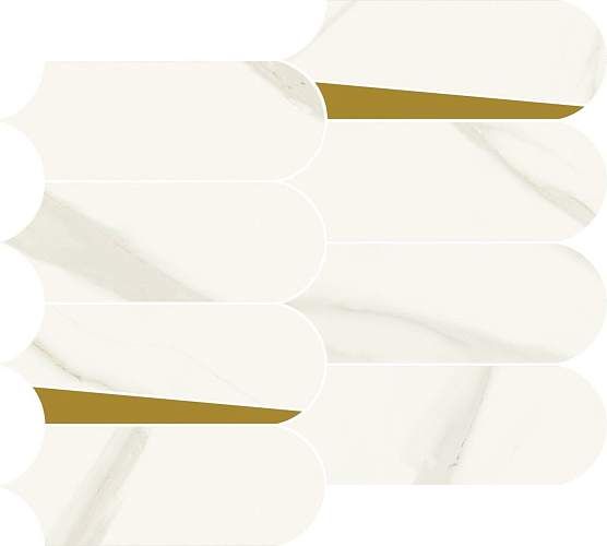 Мозаика Metropolis Calacatta Elegant 600110000948 32,5x36,1