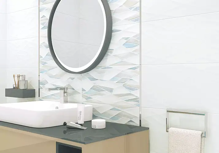 Manhattan Bridge Gray WT9BRI15 Глянцевая Рельефная 24,9x50