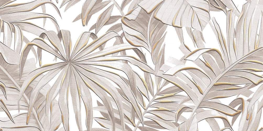 Декор Bonita Бежевый DWU09BNT014 Матовый 24,9x50