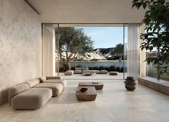 Haven Sand 42343 Матовый Рельефный Керамогранит 100x100