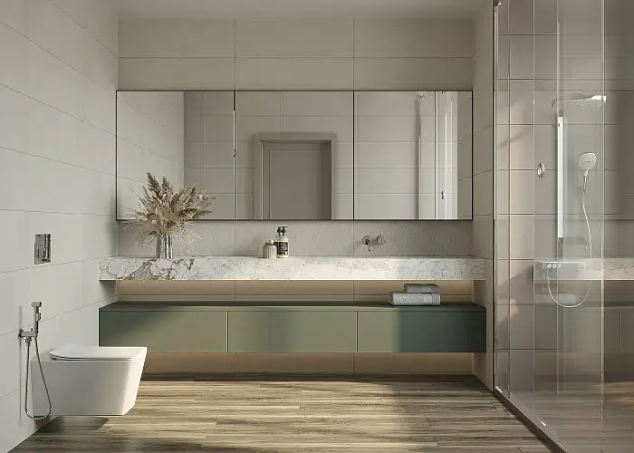 Deka cream Керамогранит 19,4x120