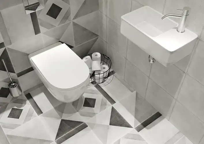 Motley Светло-Серый A17924 Матовый Керамогранит 29,8x29,8