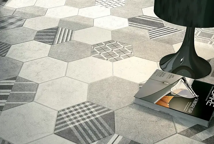 Hexatile Cement Sand 22095 17,5x20