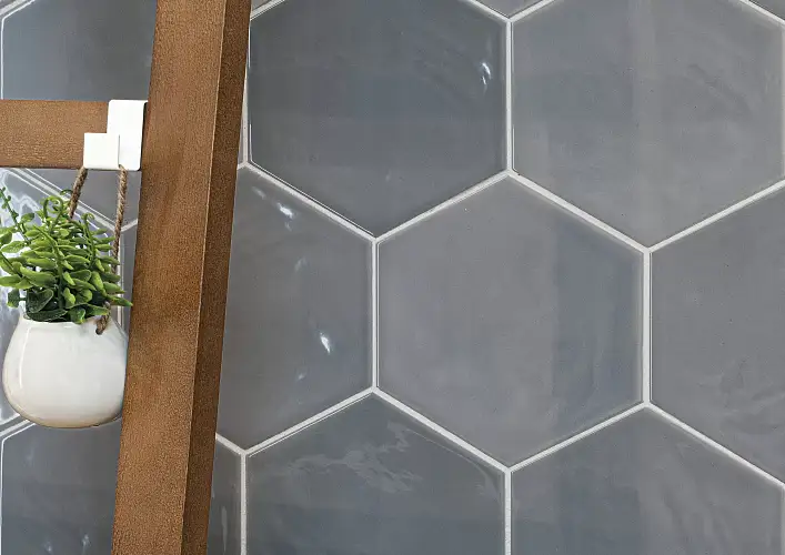 Kane Hexagon Grey 78801165 16x18
