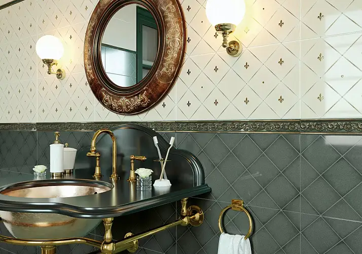 Декор Sweet Latte DW9SWE11 Глянцевая Рельефная 24,9x50