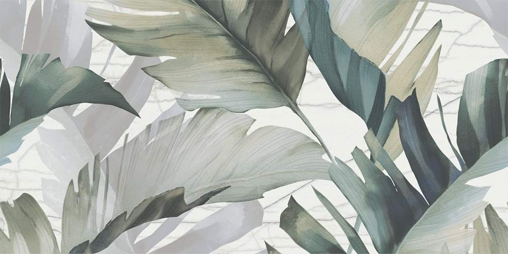 Декор Charme Advance Platinum White Ins.Foliage 600080000427 40x80