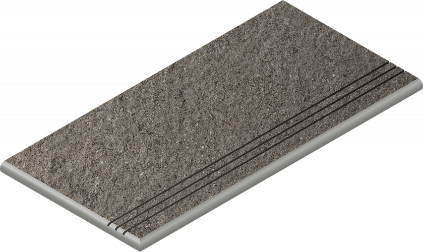 Ступень угловая левая закруглённая Discover X2 Fume Gradino Round Grip 620040000160 30x60