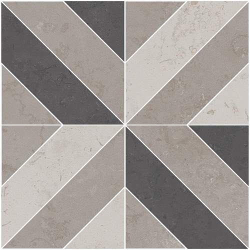 Декор Про Лаймстоун ID124T Бежевый Матовый 60х60