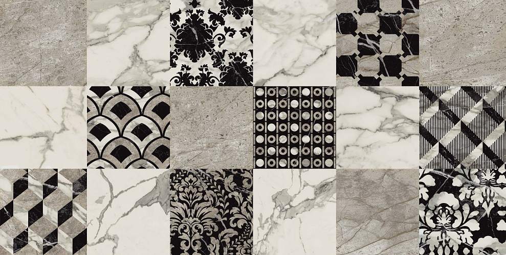 Empire Cementine Dark Rett Lapp 610080000230 Керамогранит 60x120