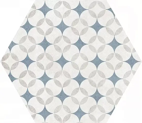 AT.Alpha Hex Azul 015.122.0472.09861 Керамогранит 25,8X29