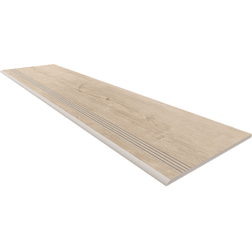 Ступень Soft Wood SF02 Неполированная с насечками 30x120