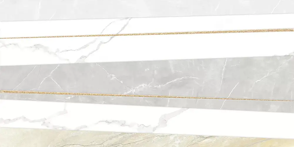 Декор Bayron Gold DW9BAO09 Глянцевая 25x50