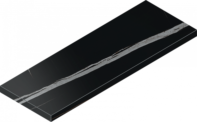 Ступень угловая левая Charme Deluxe Sahara Noir Scal.80 Ang.Sx Nat 620070001636 33x80