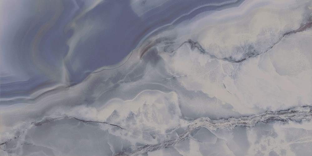 Сеттиньяно Синий Грань Глянцевый 19076 9,9x20