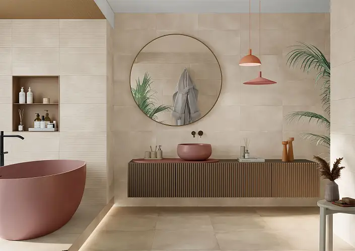 Manhattan Natural Бежевый 78910069 Матовый Керамогранит 60x120