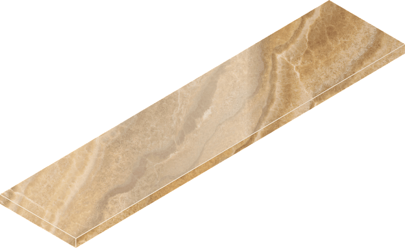 Ступень угловая левая Surface Onice Miele 620070001040 33x120