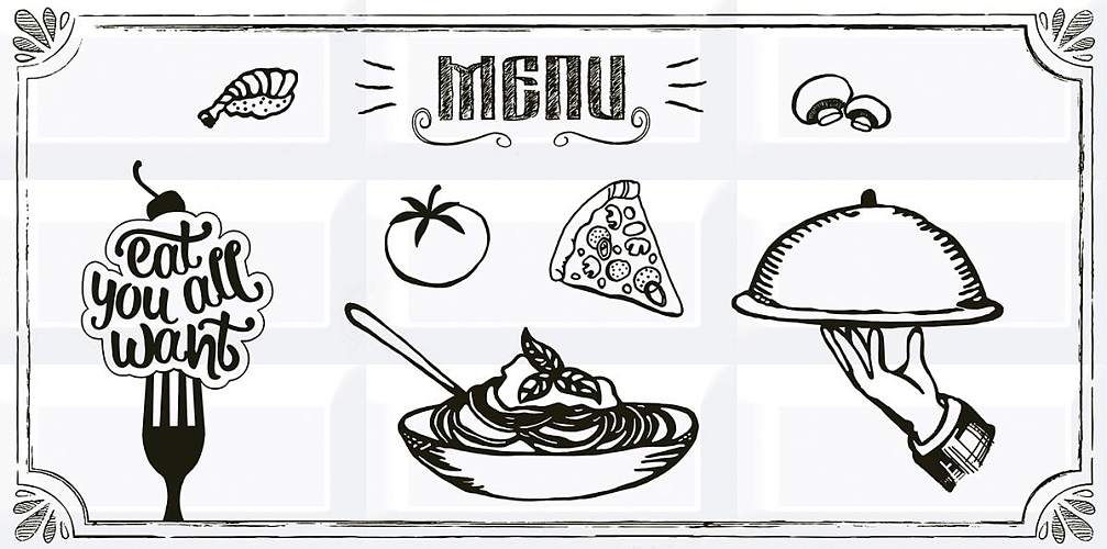 Декор Вог Breakfast 4 20,1x40,5