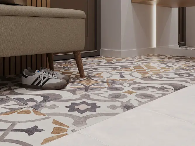 Carpet Бежевый A17930 Рельефный Матовый Керамогранит 29,8x29,8