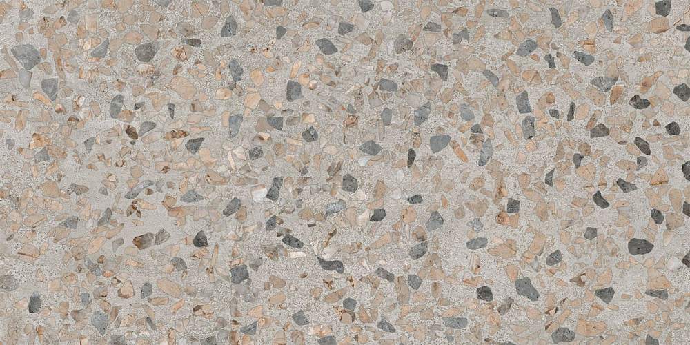 Terrazzo-X Темный Лаппато Ректификат K949776LPR Керамогранит 30x60