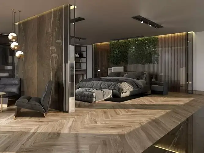 Cr. Rovere Brown Керамогранит 15x90