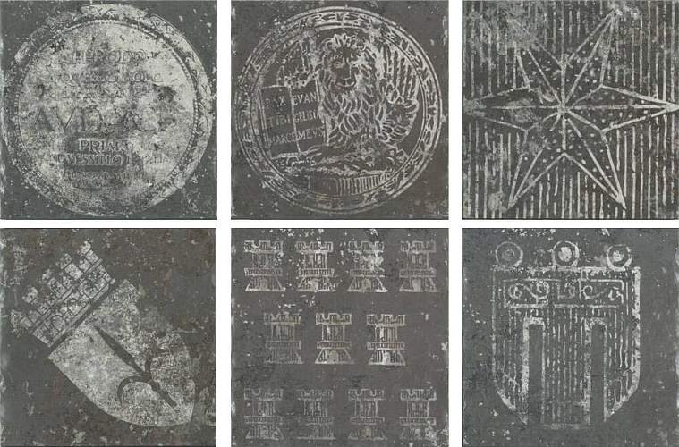 Molo Audace Molo Mix Nero Матовый Керамогранит 20x20