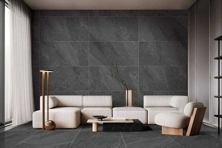 Calcare Nero Матовый Керамогранит 60x120