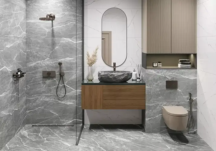 Imperial Grey 60120IME18P Глянцевый Керамогранит 60x120