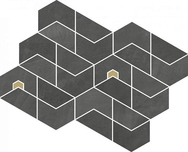 Мозаика Continuum Petrol Jewel 620110000180 31,1x38,2