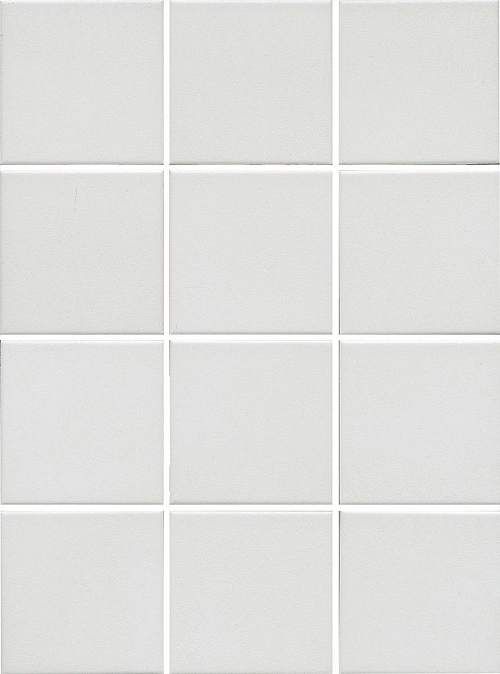 Агуста 1332 Белый Натуральный (из 12-и частей) Керамогранит 9,8х9,8