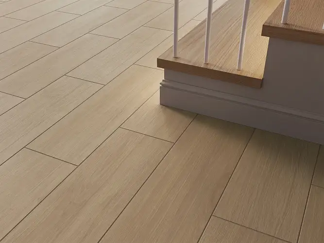 Amberwood Бежевый A17902 Рельефный Матовый Керамогранит 18,5x59,8