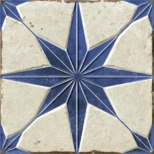 FS Starlight Blue LT 40466 Матовый Рельефный Керамогранит 22,3x22,3