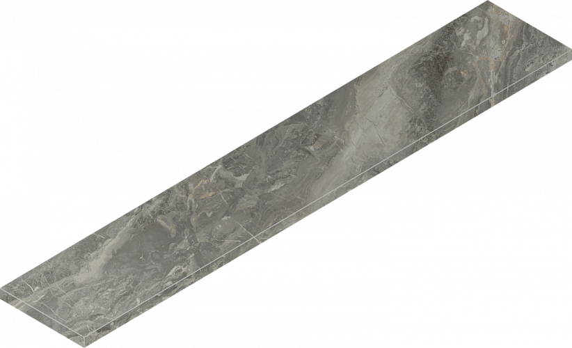 Ступень угловая левая Charme Deluxe Grigio Orobico Scal.160 Ang.Sx Nat 620070001660 33x160