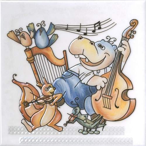 Декор Симфония 3 VT\A482\5232 Глянцевый 20х20