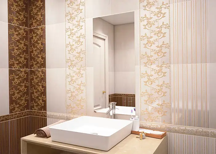 Бордюр Antique BW0SWD09 Глянцевая 1,3x50