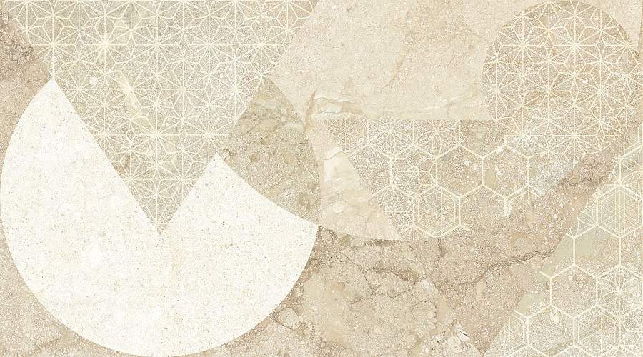 Лиссабон/Lisboa Декорированная Геометрия 25x45