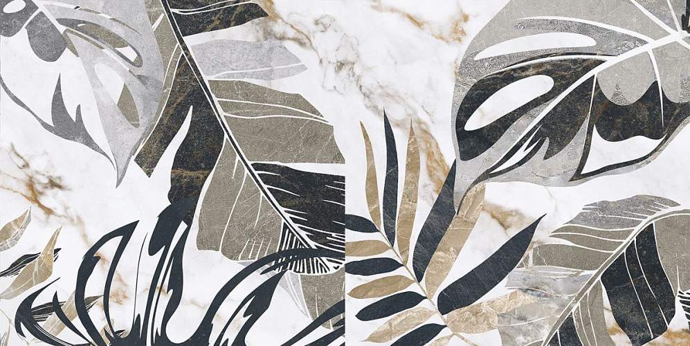 Kanzas Кремовая Ботаника 18-00-37-3636 30х60