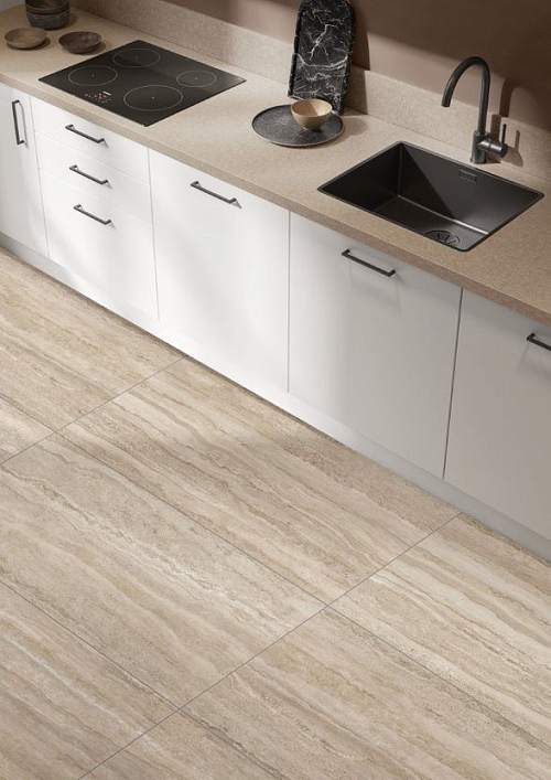 CityStone Травертин Линейный Матовый 8 мм R10A 7Рек K951840R Керамогранит 60x60