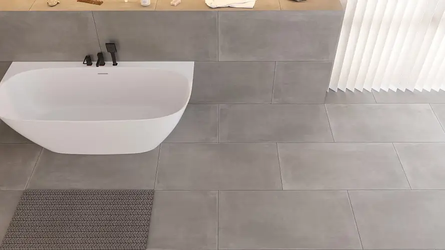 Concrete White Matt N12043 Керамогранит 120x120